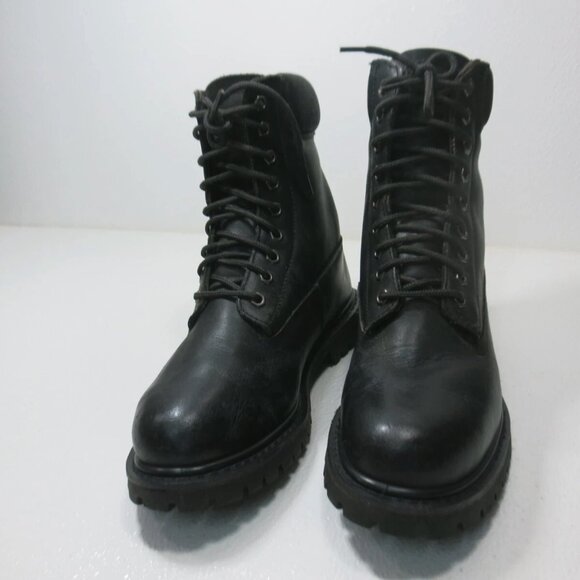 Viking Insulated Waterproof Leather Rubber Work Boots Footwear Men's Work Sz 7.5 - Picture 3 of 7
